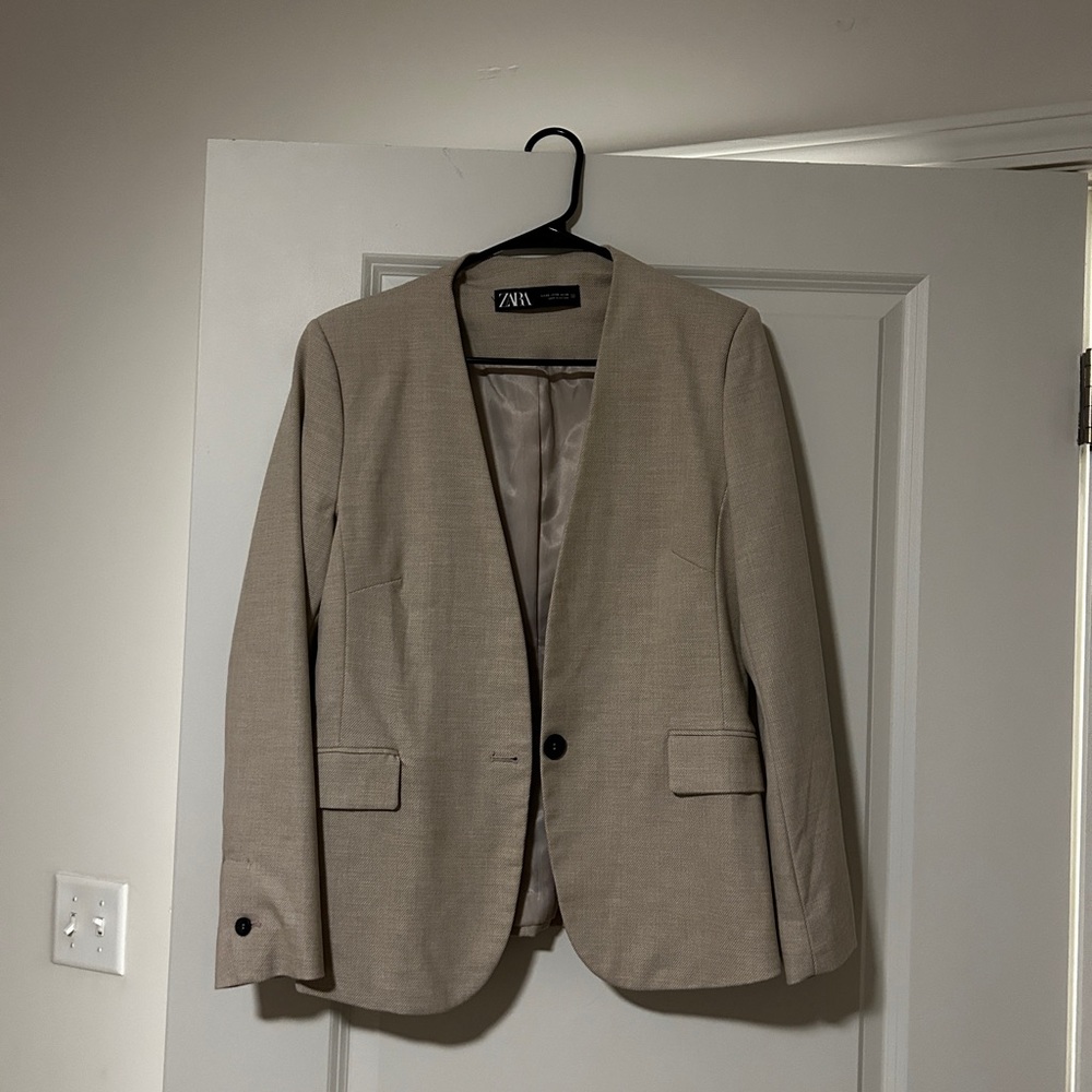 Zara Women's Blazer and Pants matching set (brand new)